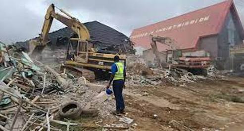 ABUJA SHOPPING MALL COLLAPSED