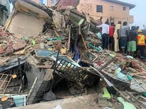 COLLAPSED BUILDING KANO