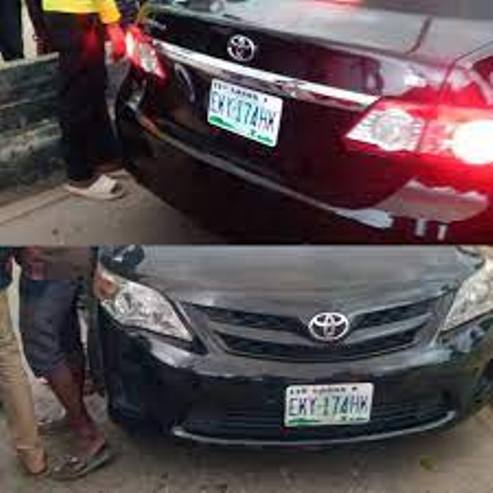 MASKED GUNMEN CAR