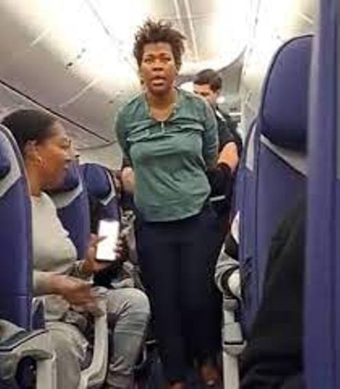 Confusion As Benin Woman Who Claimed ‘Jesus Told Her To Do It’ Try To Open Plane Door Mid-Air