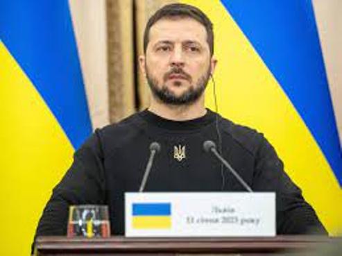 UKRAINE PRESIDENT ZELENSKY
