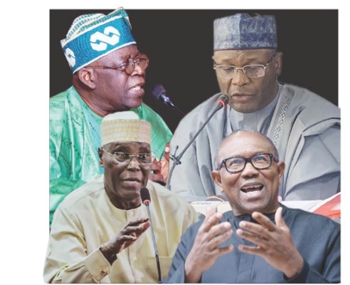 TINUBU, OBI, ATIKU AND MAHOOD