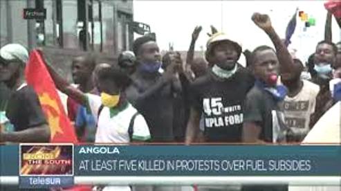 ANGOLA PROTEST