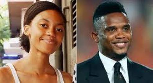 ETO'O AND DAUGHTER