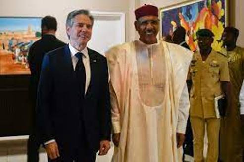 NIGER EX-PRESIDENT AND US SEC OF STATE