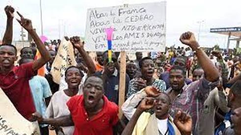 NIGER PROTESTERS
