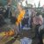 Tension In Abuja As Islamic Movement In Nigeria Set US, Israel Flag Ablaze