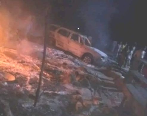Terrorists Go Berserk In Kaduna,Kill Traditional Ruler, Five Others, Abduct 38, Burn Houses, Vehicles