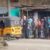Hungry Nigerians Queued To Collect Bread From White Man In Lagos Street