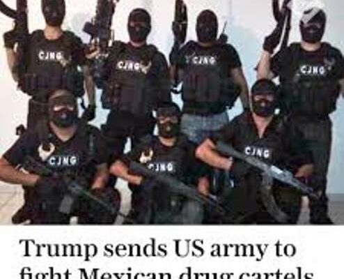 Diplomatic Row Brew Between Mexico, US As Trump Send Army After Mexican Drug Cartels